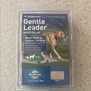 PetSafe Gentle Leader Headcollar Fawn for Dogs Size Large 60-130 lbs